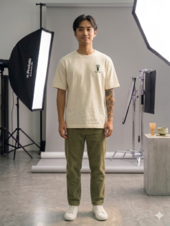 Alternative view of Matcha Muse Tee